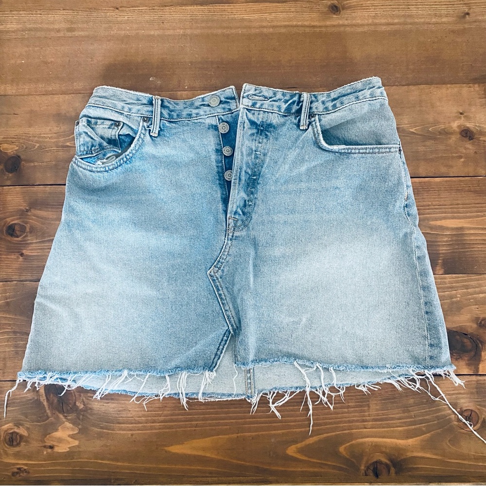Grlfrnd denim skirt